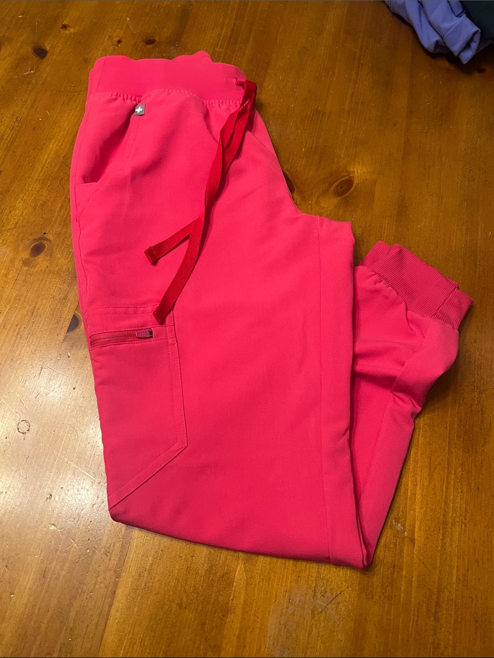 Figs Hot Pink Women's Jogger Pants PO 5993